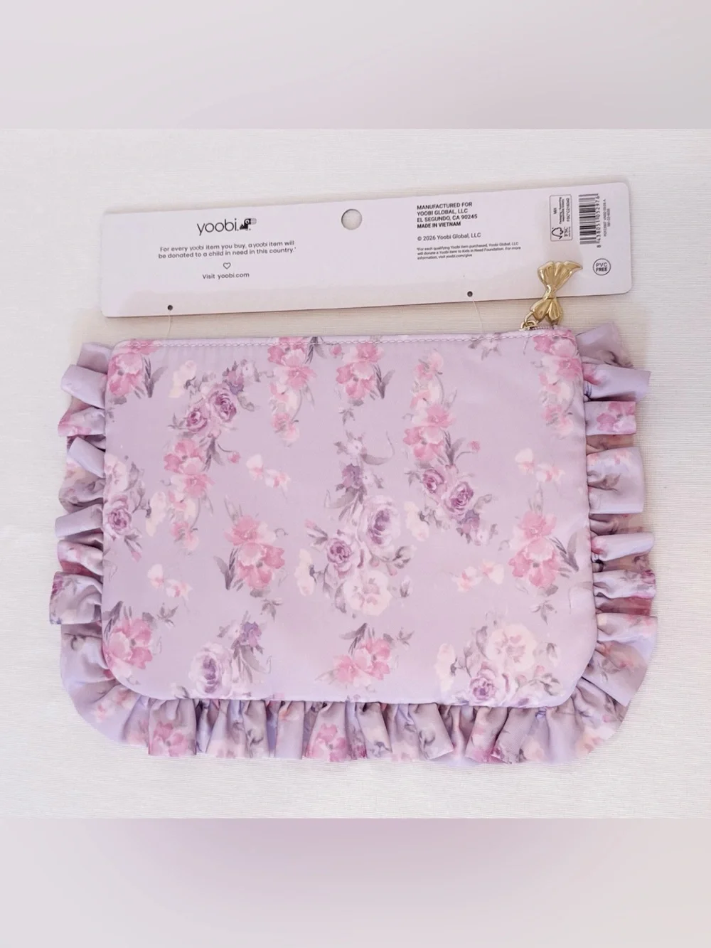 LoveShackFancy x Target Yoobi Ruffle Pencil Pouches Set of 4